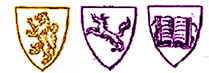 Emblems of the two tribes of the house of Judah